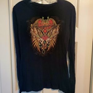 Women's Cowgirl Up long sleeve shirt